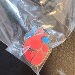 heart pin